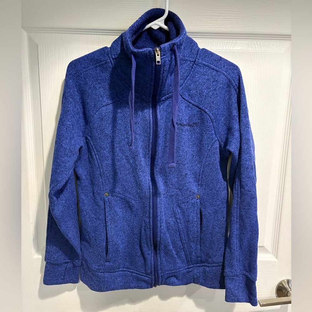 Avalanche indigo blue zip up Outdoor Jacket medium